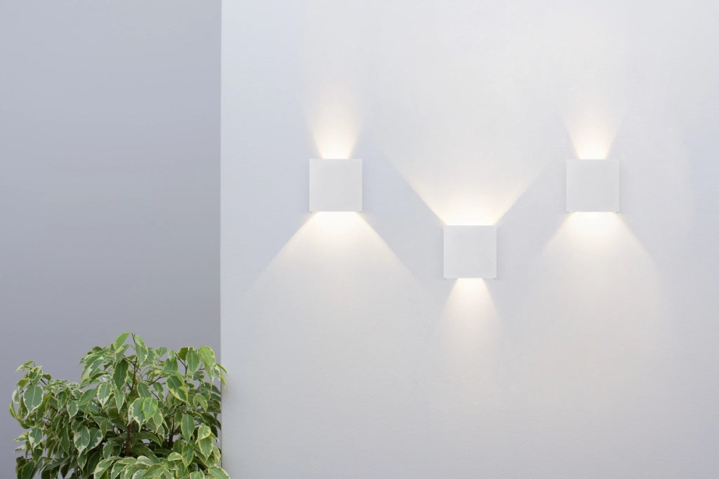 Applique esterna Maytoni Fulton LED 6W 3000K IP54 bianca