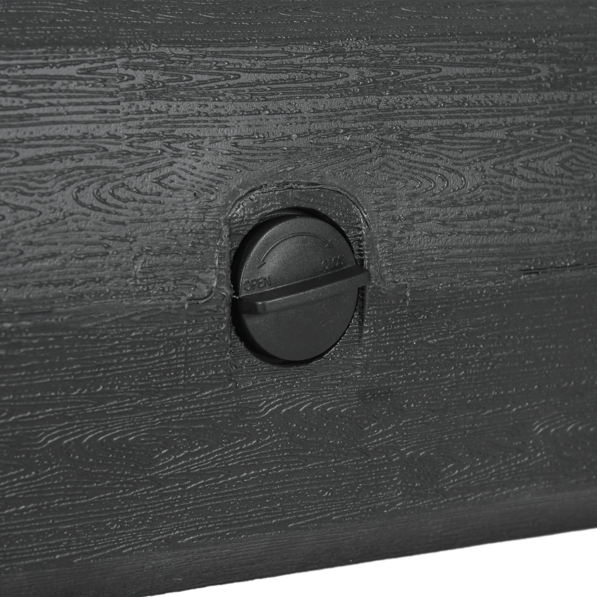 Base per Ombrellone da Giardino 3.5 m con Maniglie 49x49x36,5 cm in HDPE e Acciaio Nero