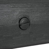 Base per Ombrellone da Giardino 3.5 m con Maniglie 49x49x36,5 cm in HDPE e Acciaio Nero