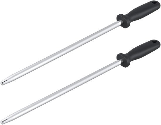 Impugnatura di accensione 42,38 cm - Strumento di affilatura - Affilatutto - Acciaio di carbonio - Smaltimento con diamante - Set a due pezzi