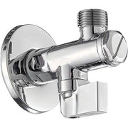 Rubinetto Valvola a Sfera Sottolavabo Ottone Cromato 1/2 x 1/2 2 Pezzi