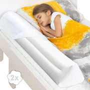 Protezione del letto - Protezione del letto gonfiabile - Protezione del letto per bambini - Protezione del letto per viaggio - Adatto per singolo/doppio/queen/king - Materiali in PVC resistenti