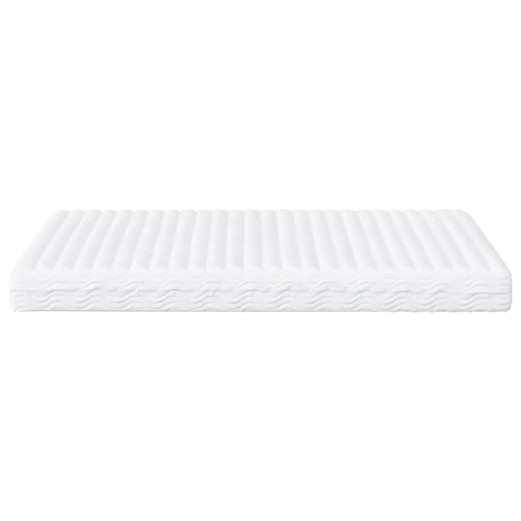 Materasso in Schiuma Bianco 200x220cm Durezza H2 H3 4016645