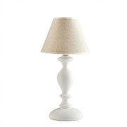 Lumetto Shabby Chic Cascina Bianco 1 Luce E14