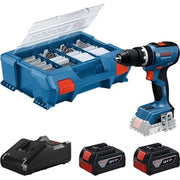 BOSCH-B TRAPANO C/PERC GSB 18V-65 BRUSHLESS+2 BATT- 1,0 pz