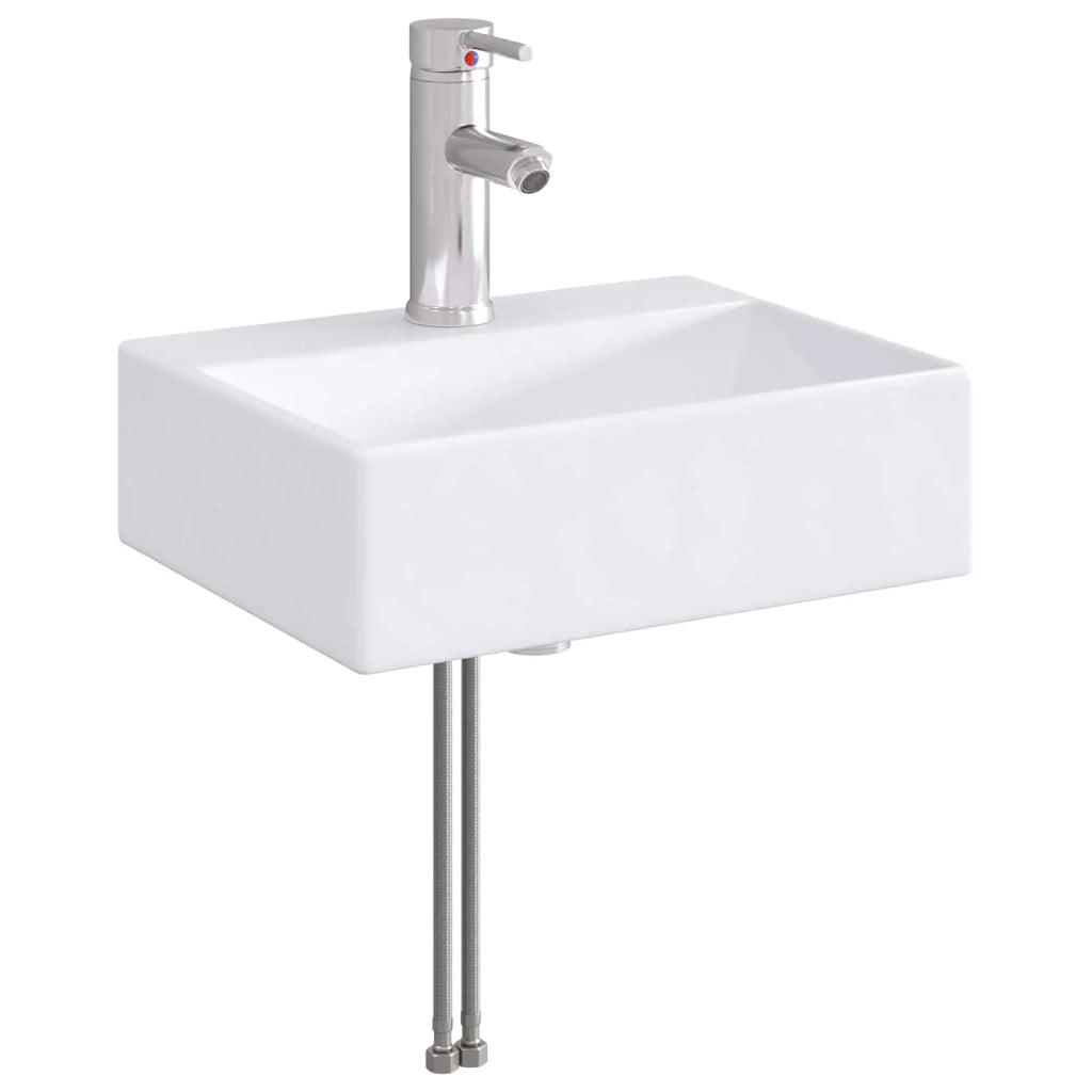 Lavabo da bagno Cromato 39 x 30,5 x 12,5 cm Metallo 890220
