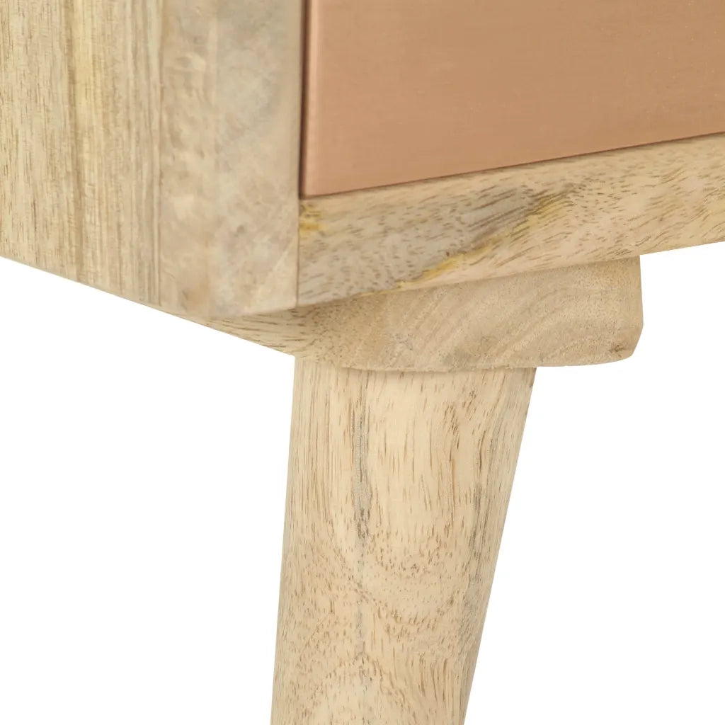 Mobile Porta TV-Mobile per TV-Credenza TV 110x30x45 cm in Legno Massello di Mango 813070