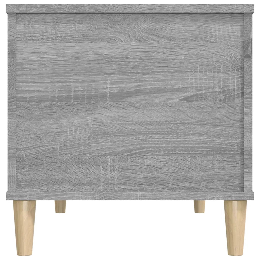 Tavolino Salotto Grigio Sonoma 90x44,5x45 cm Legno Multistrato 819586