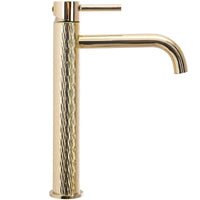 Rubinetto Da Lavabo Rea Lungo Art Gold High