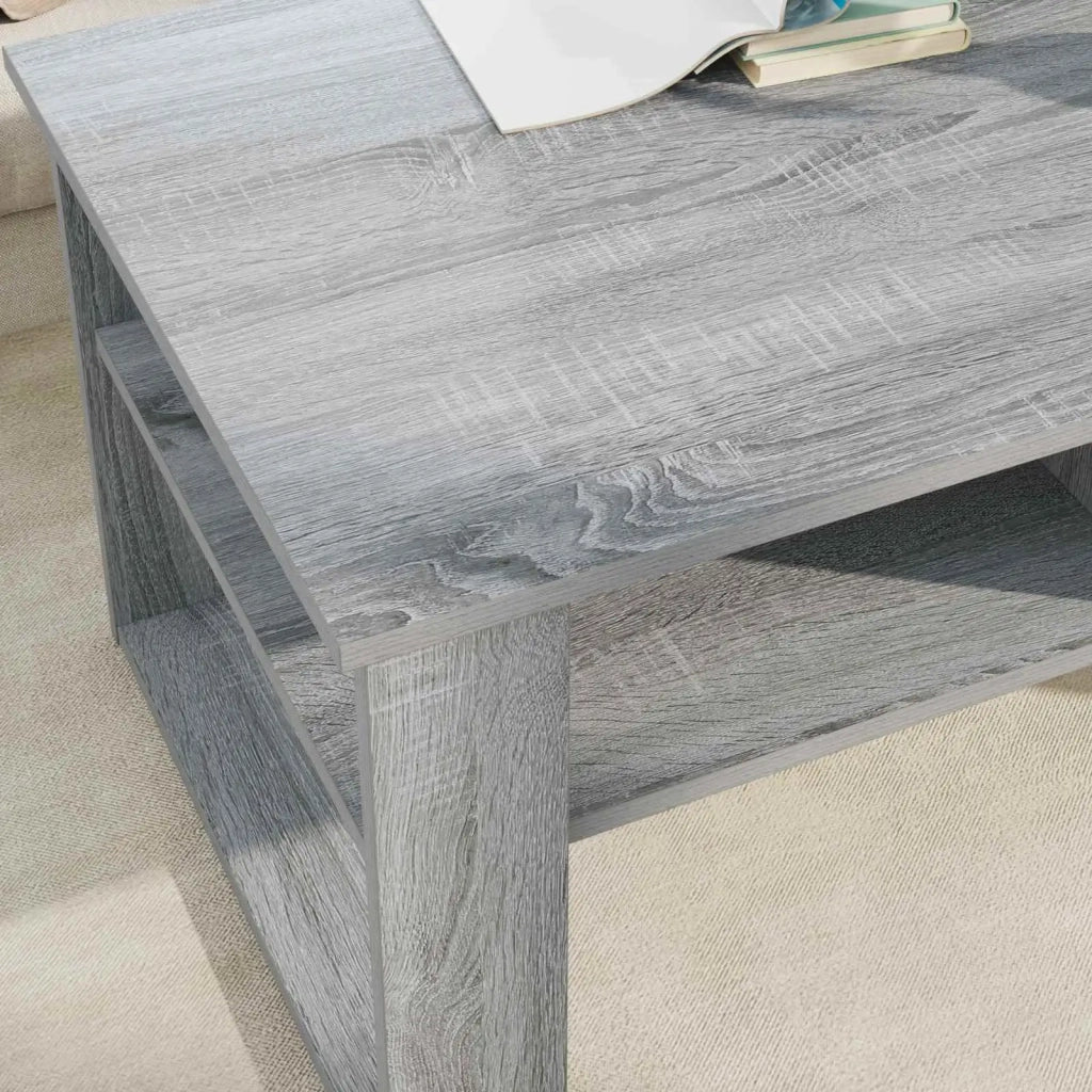Tavolino da salotto Grigio Sonoma 96 x 54 x 44 cm 8000153