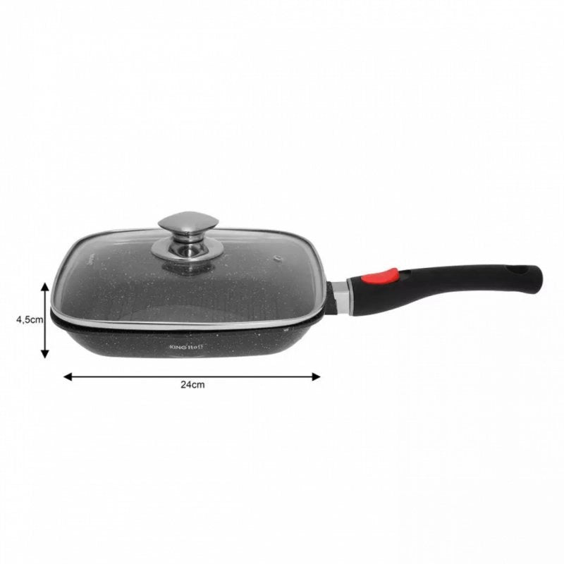 Padella antiaderente in granito Kinghoff KH-1510 con manico staccabile