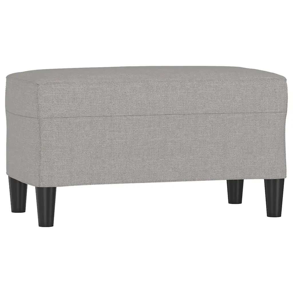 Panca Grigio chiaro 70x35x41 cm in Tessuto CFW6663859