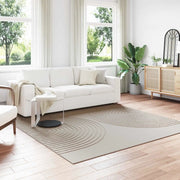 Tappeti per area Quadrato GALATI Crema 240 x 240 cm Poliestere 42022800