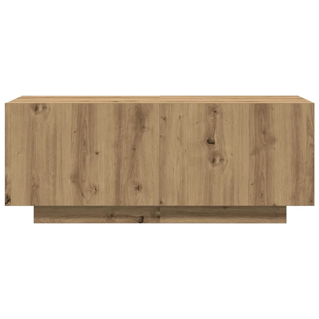 Mobile Porta TV Rovere Artigianale 100x35x40 cm in Truciolato