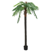 Palma di Phoenix Artificiale con Vaso 305 cm Verde CFW6108451