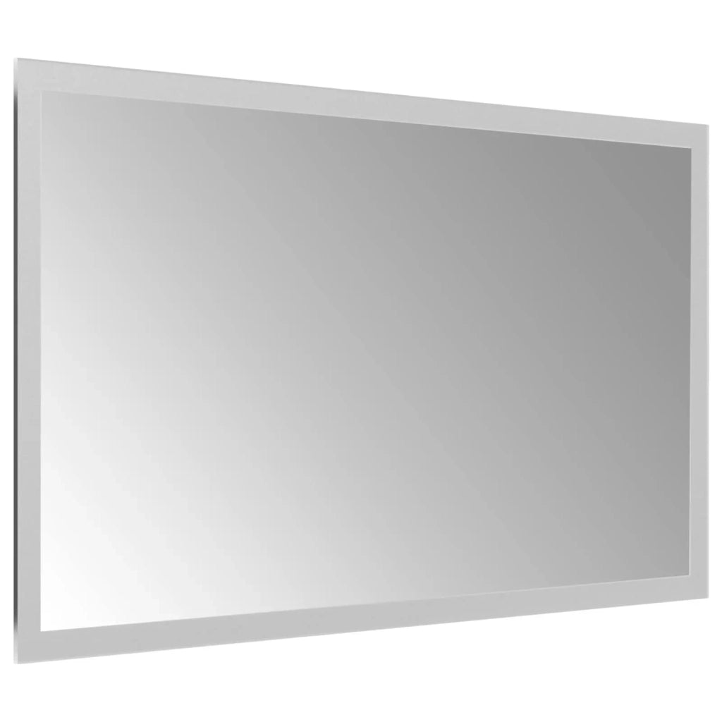 Specchio da bagno LED Trasparente 50 x 30 cm vetro temperato 42045811