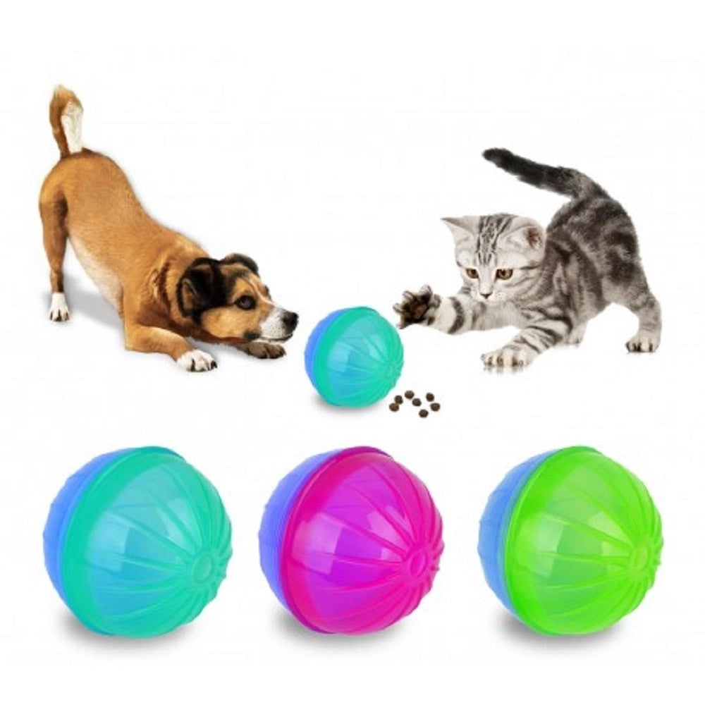 Trade Shop - Gioco Intelligente Per Animali Bally Con Apertura Per Rilascio Croccantini -