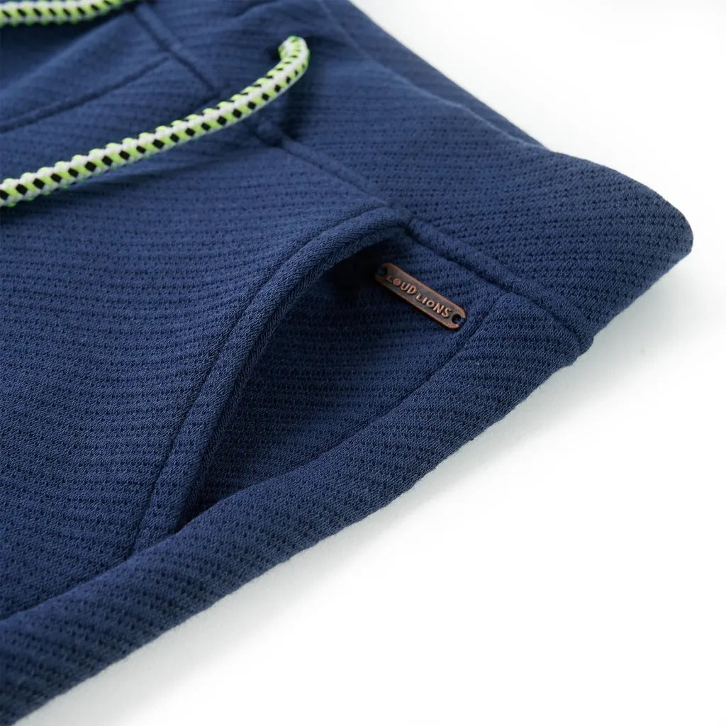 Pantaloncini per Bambini con Coulisse Blu Scuro 140 CFW8954348