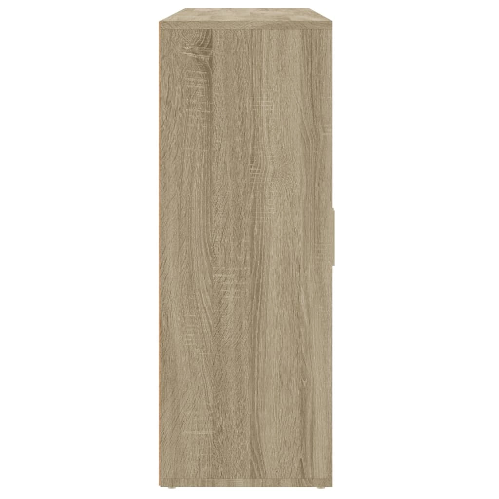 Buffet credenza cassettiera armadio mobile contenitore organizer per cucina soggiorno salotti 3 pezzi rovere Sonoma 60 x 31 x 84 cm legno ingegnerizzato marrone 02_0037096