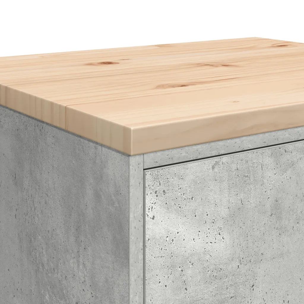 Armadietto da Garage Grigio cemento 60x51x85 cm 860574