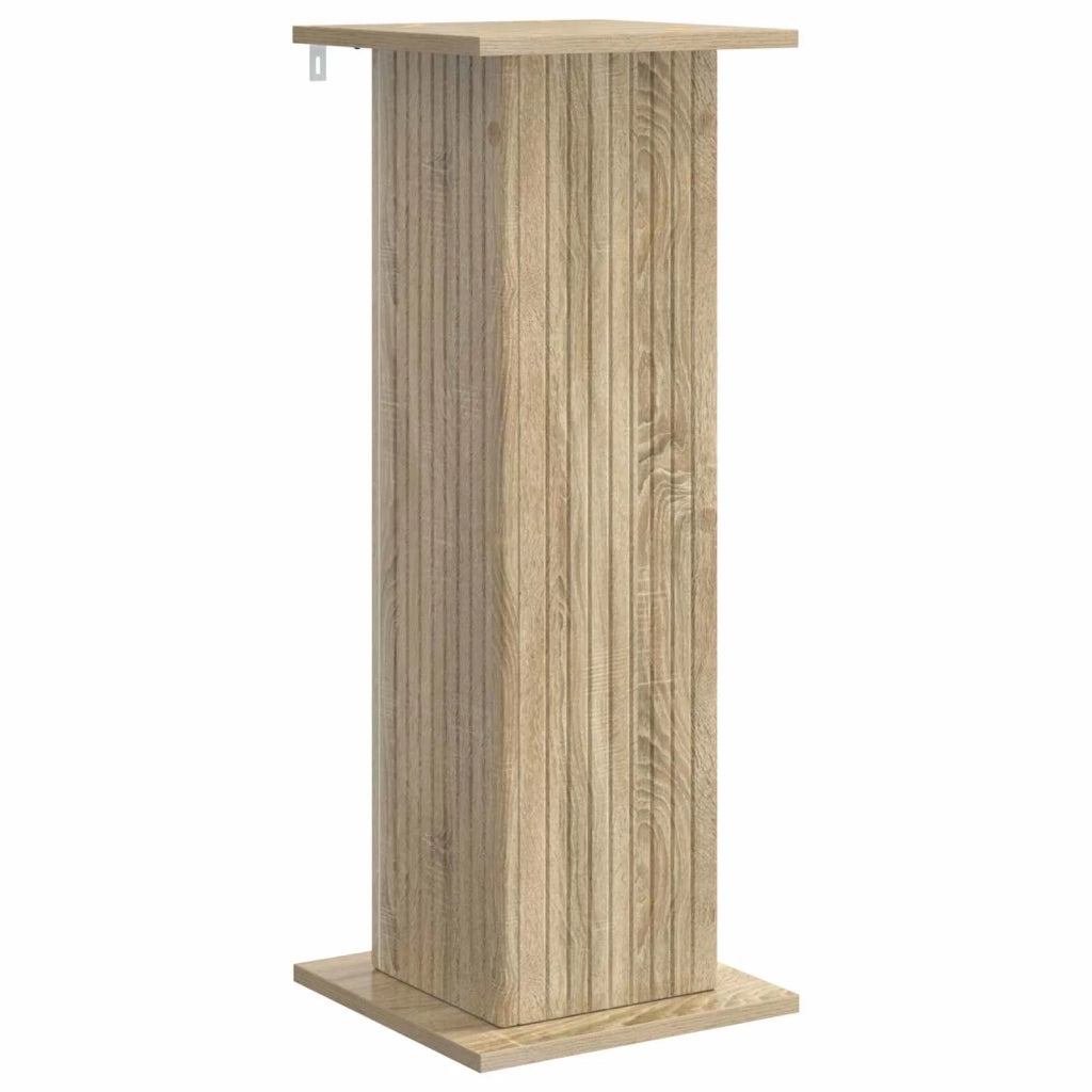 Supporto per piante 2 pcs Rovere Sonoma 30,5 x 30 x 80,5 cm