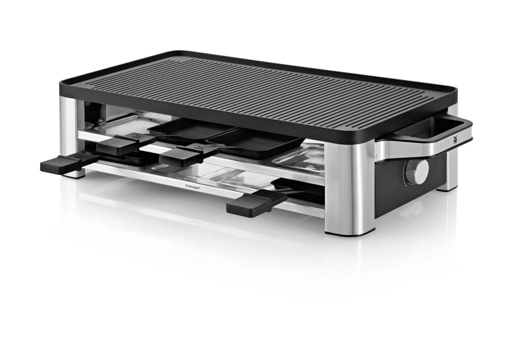 WMF Lono 0415040011 griglia per raclette 8 persona(e) 1500 W Nero, Cromo