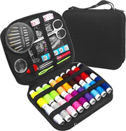 Set di cucito con accessori da cucito e tasca da portare 600D Oxford - Kit di cucito completo per principianti, bambini, viaggiatori e adulti