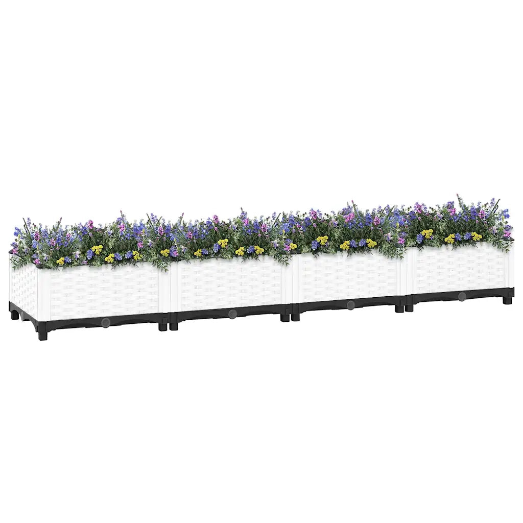 Fioriera Rialzata 160x40x23 cm in Polipropilene 153307