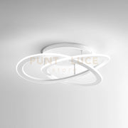 YARA P/P- PLAFONIERA LED 4000K 1300LM 30W  DIMMERABILE 50CM SILICONE E ALLUMINIO