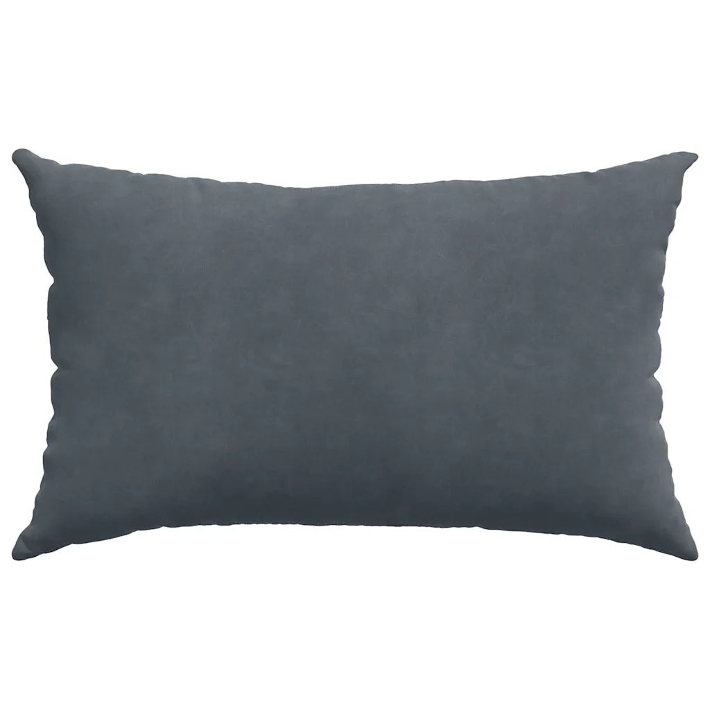 Cuscini da Divano 2 pcs Grigio scuro 50 x 30 cm