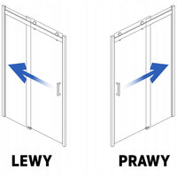 Porta Doccia Rea Nixon-2 140 destra