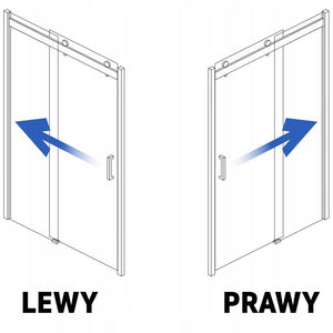 Porta Doccia Rea Nixon-2 140 destra
