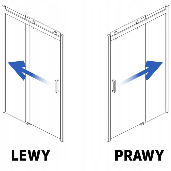 Porta Doccia Rea Nixon-2 140 destra
