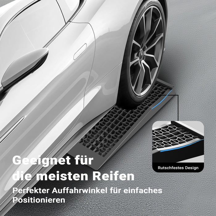 Cunei per camper auto 2 pz. max 3 t Rampa di livellamento piatta in plastica