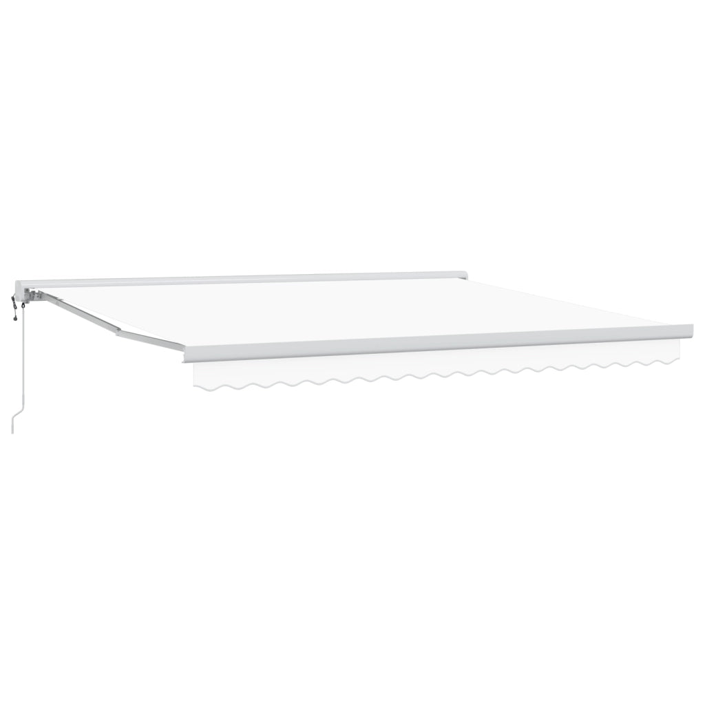 Tenda Retrattile Automatica  Bianca 400x300 cm