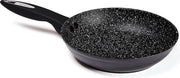 Padella ultima 20cm - Alluminio smaltato Nero Rockpearl Plus - Tecnologia antiaderente - Induzione e lavastoviglie compatibile - Garanzia 10 anni