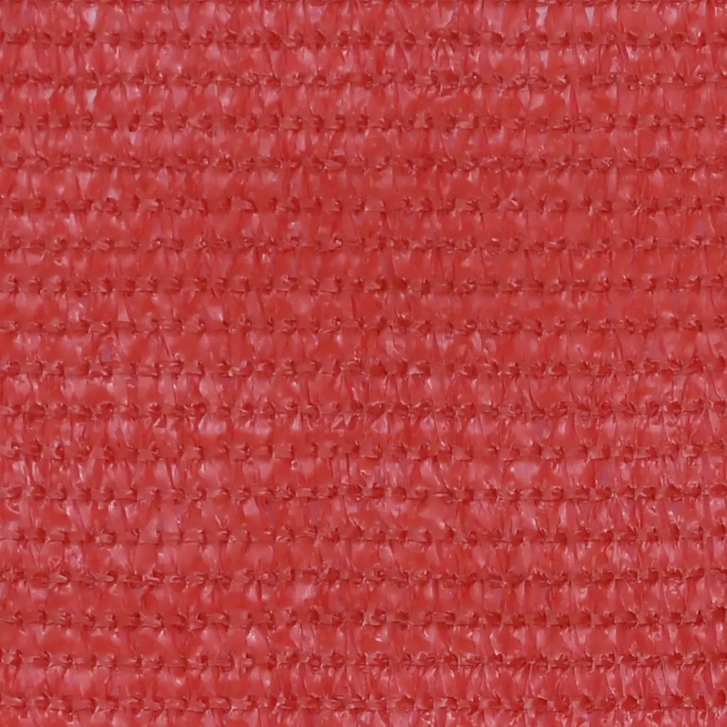 Schermo Frangivista per Balcone-Pannello per privacy Rosso 90x500 cm in HDPE