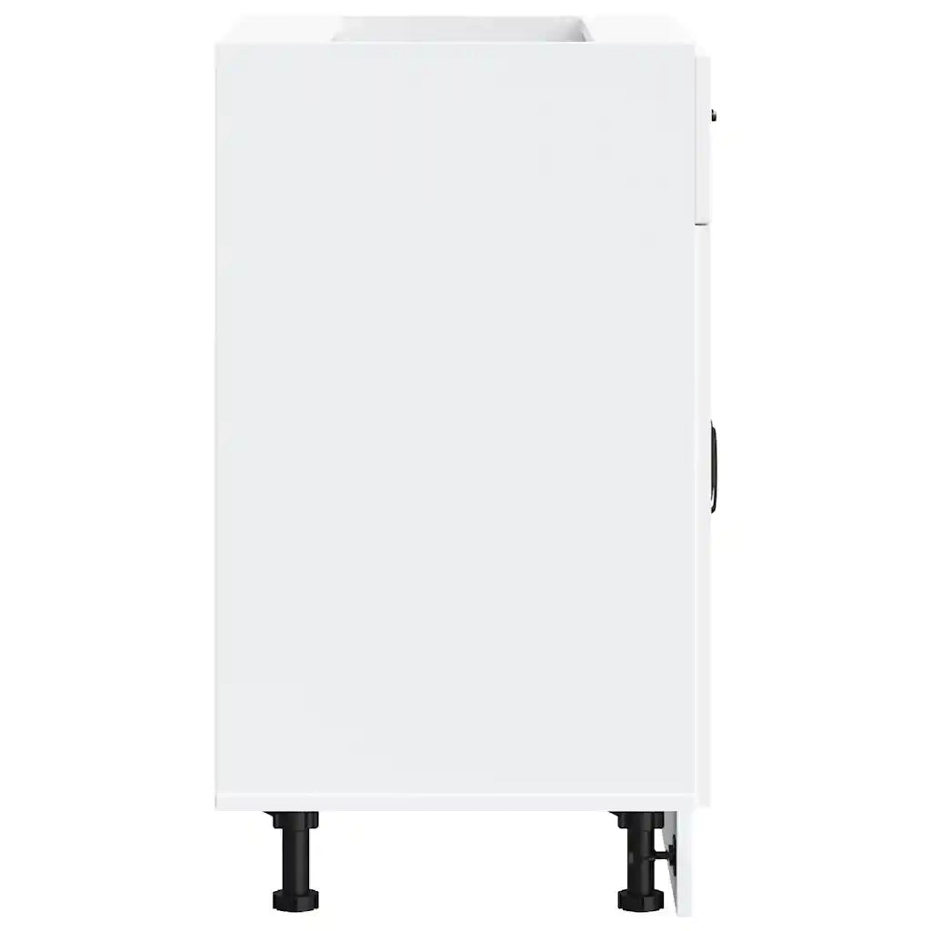 vidaXL Base da Cucina Kalmar Bianco in Legno Multistrato