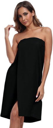 Sauna kilt per donna con cinturino e chiusura a clip con tessuto 100% cotone