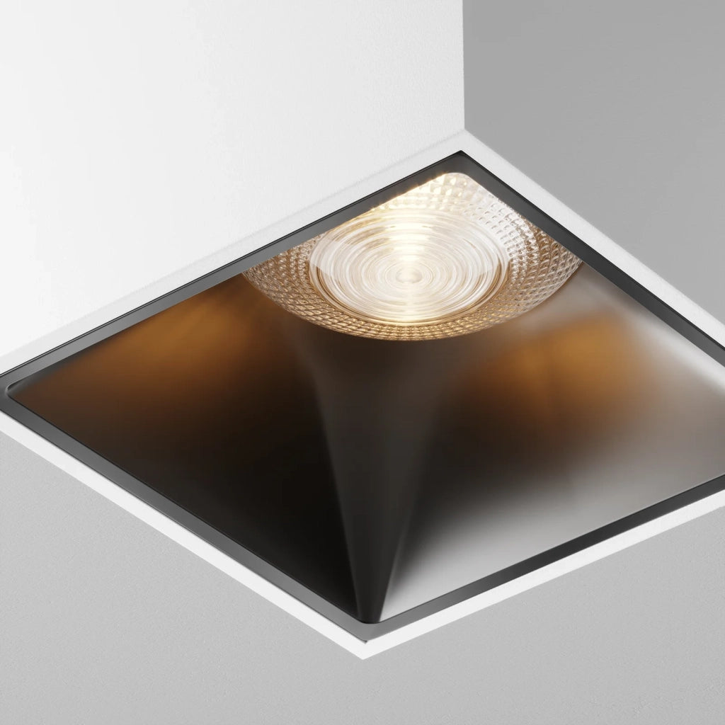 Maytoni Lampada da soffitto moderna Alfa LED 1 luce LED integrato bianco metallo