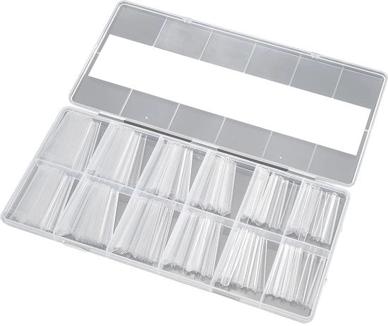 Nageltip Transparante 240 pezzi - Alta Qualità