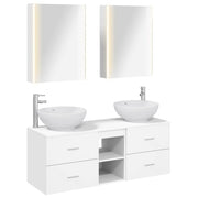 Set di mobili per il bagno 5 pcs Bianco 3406967