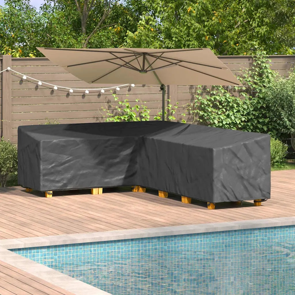 Copertura per mobili Nero 286 x 222 x 80 cm 4105691