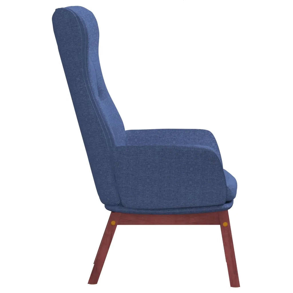 Poltrona Rilassante Blu in Tessuto cod mxl 14327