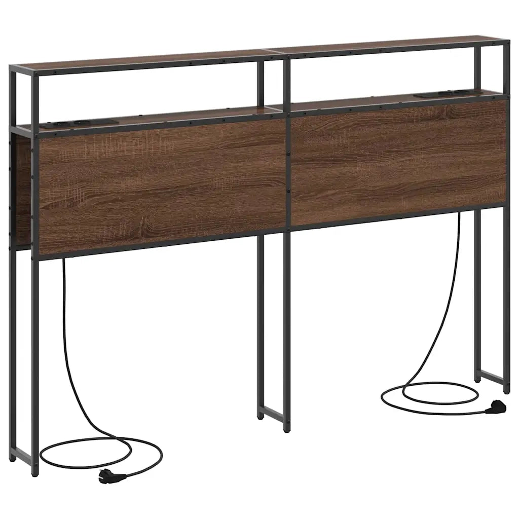 Testata contenitore Rovere marrone Legno multistrato 859759