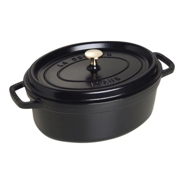 Staub roaster 29cm oval black schwarz 40509-315-0 405093150 (40509-315-0) - 169383