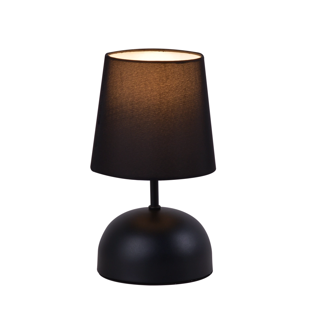 ZMH Lampada da tavolo tessuto beige moderna con cavo per camera letto comodino