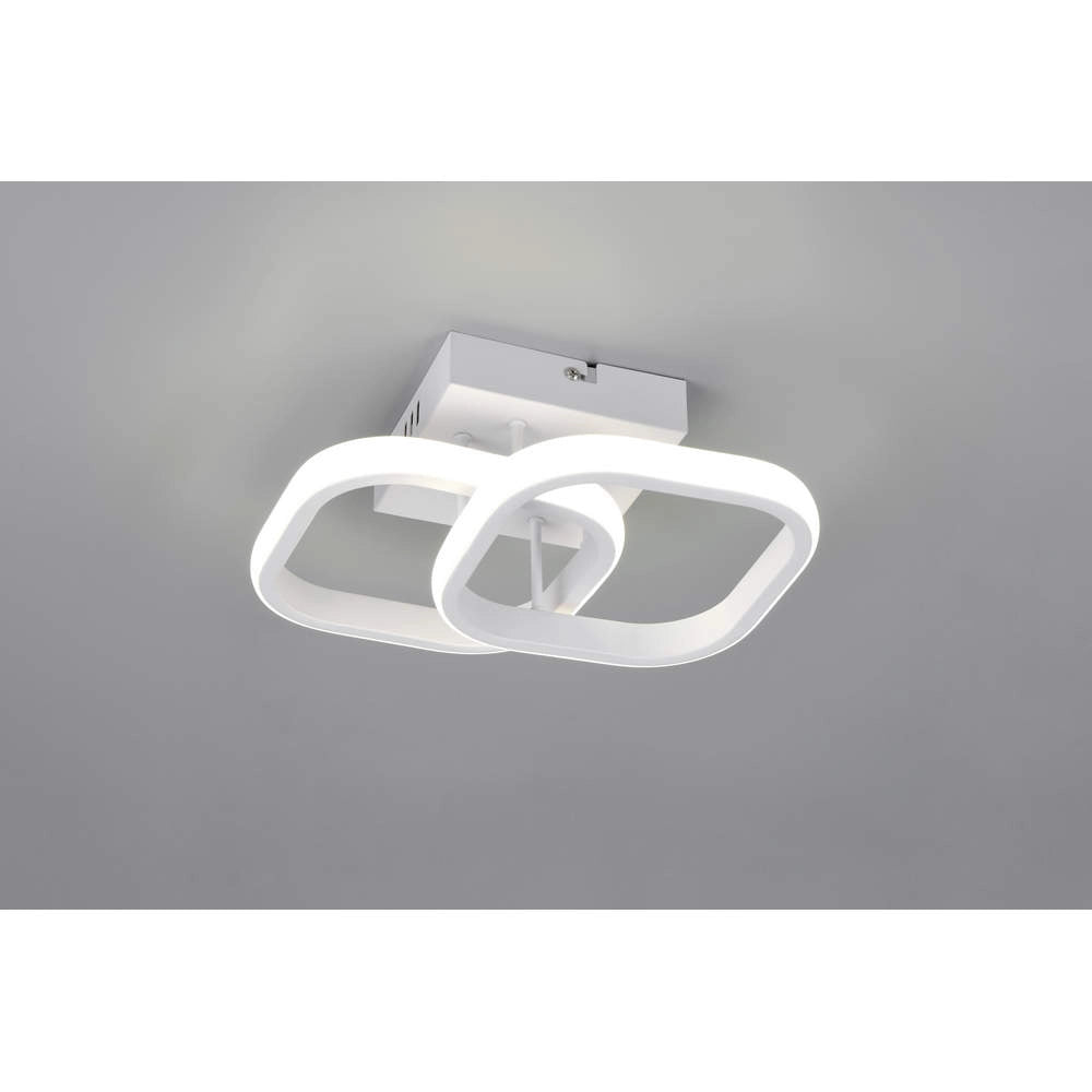 Kasia Plafoniera LED Doppio Quadrato GD Trio