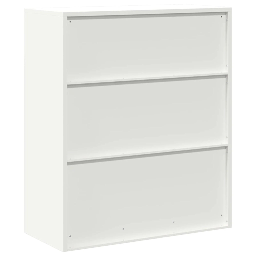 Armadio Bianco 90 x 40 x 105 cm Acciaio CFW1342913