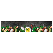 Tappeto da Cucina Lavabile-Tappetino da Cucina Spezie 60x300 cm Velluto 726889